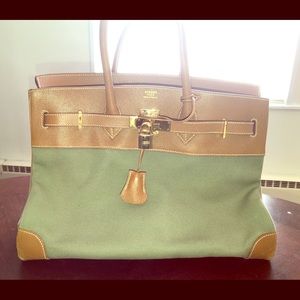 BEAUTIFUL HERMES BIRKIN PURSE 35CM - 25 CIRCLED W